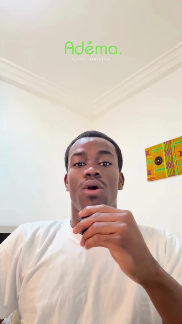 Vidéo de Cherif Moutalib Moussa face caméra pour ADEMA Afrik